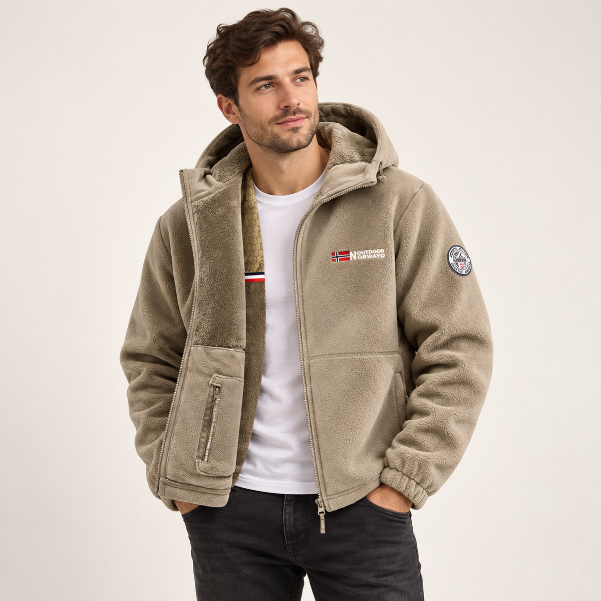 Arvid - Insulated Fleece Jacket for Men