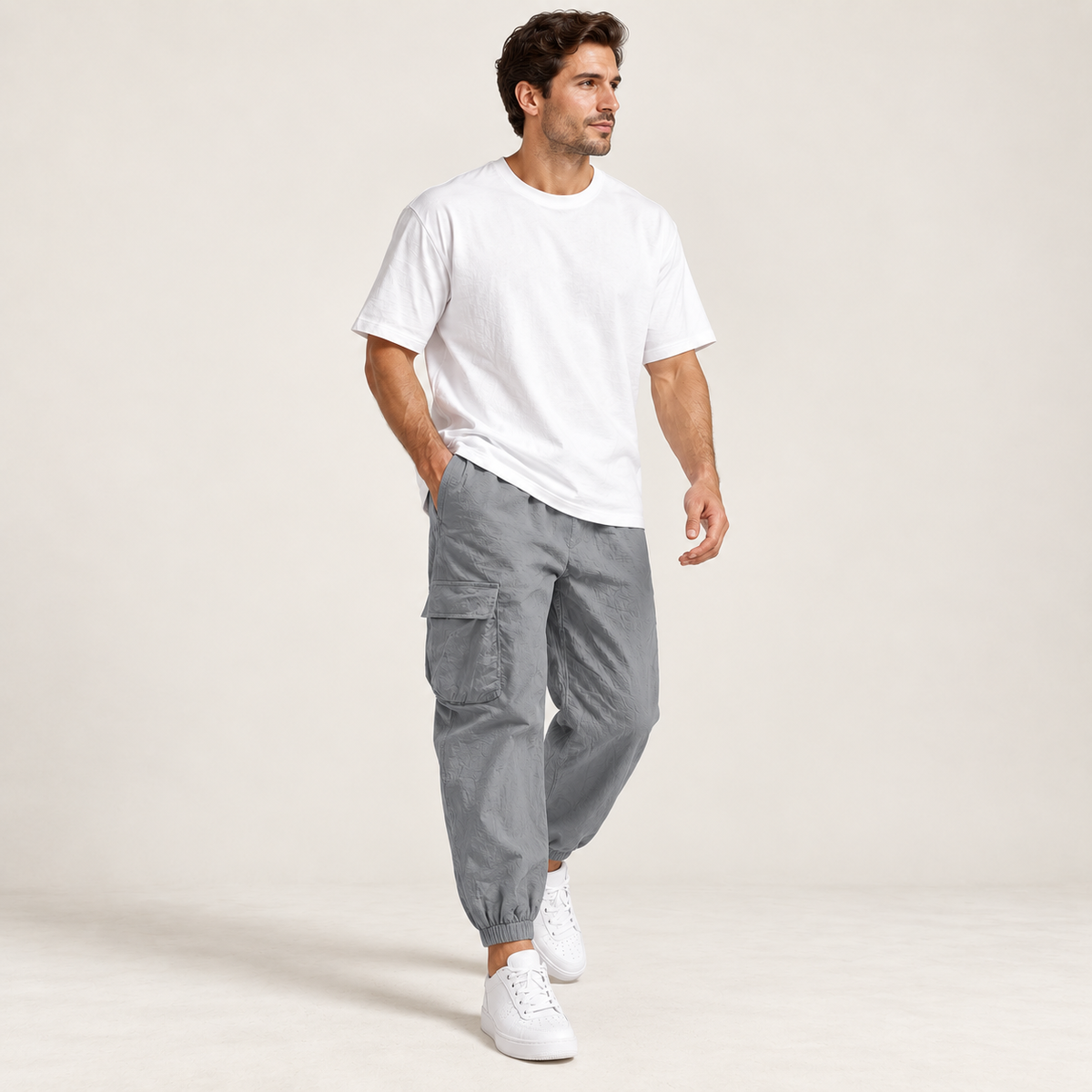 Sander - Relaxed Men's Cargo Trousers