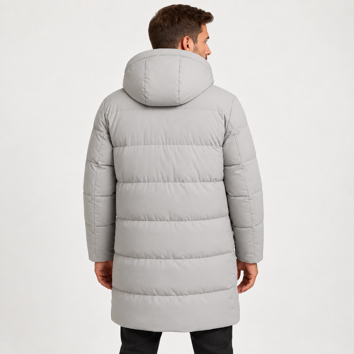 Magnus - Men's Long Puffer Coat for Winter