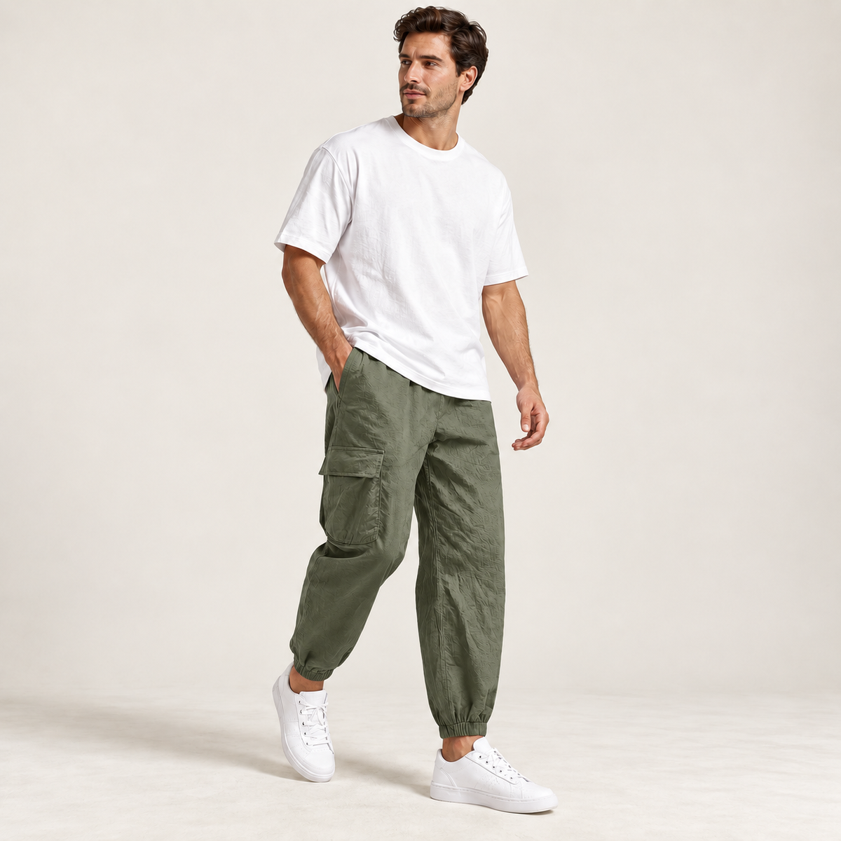Sander - Relaxed Men's Cargo Trousers