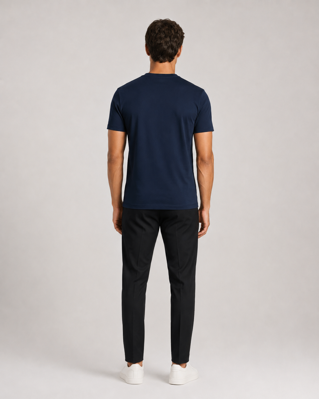 Arden – Men’s Midnight Navy Crew Neck T-Shirt