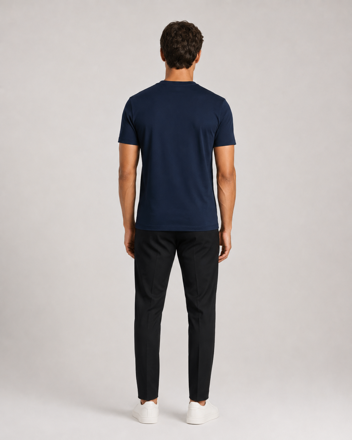 Arden – Men’s Midnight Navy Crew Neck T-Shirt