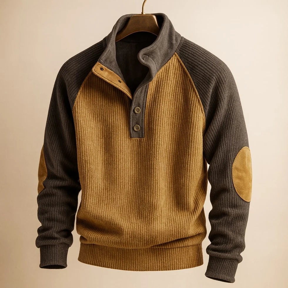 Casper - Textured Men's Chunky Knit Jumper