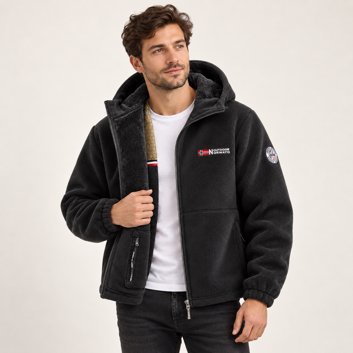 Arvid - Insulated Fleece Jacket for Men