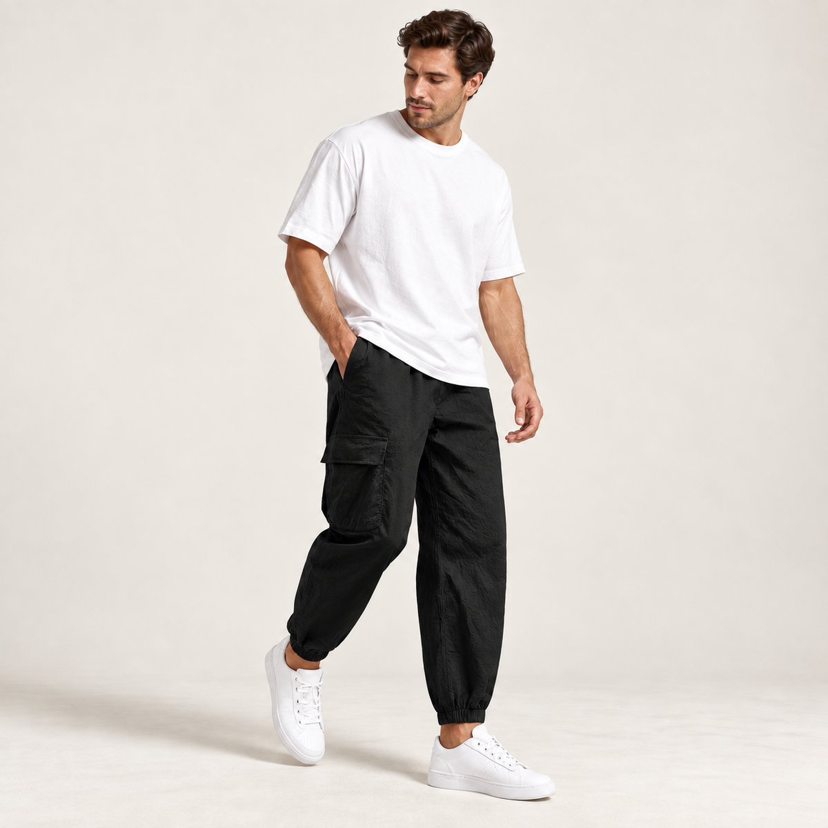 Sander - Relaxed Men's Cargo Trousers