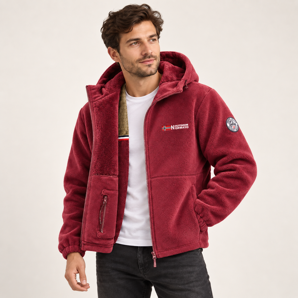 Arvid - Insulated Fleece Jacket for Men