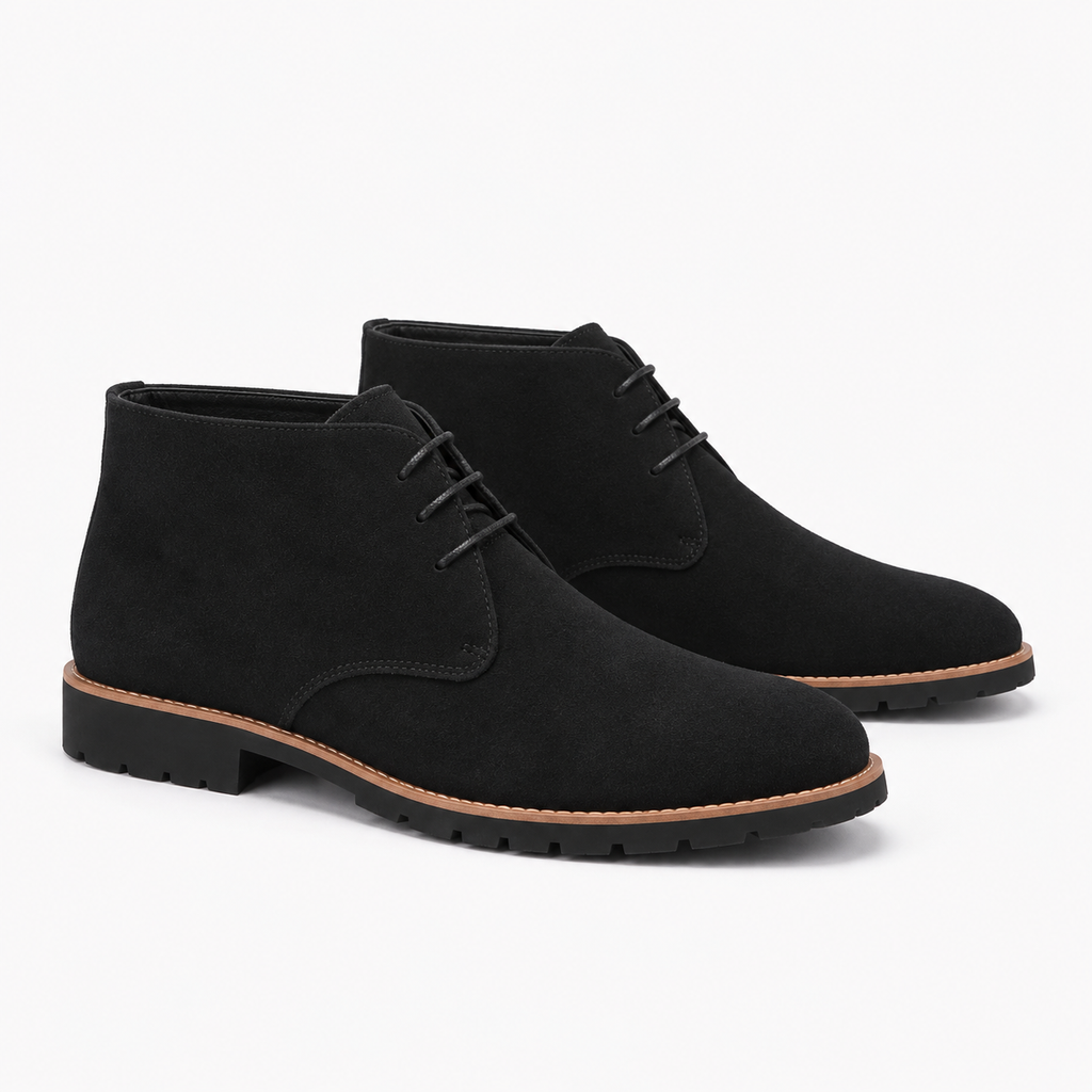 Maximilian | Mens Ankle Boots Slip-On Minimal