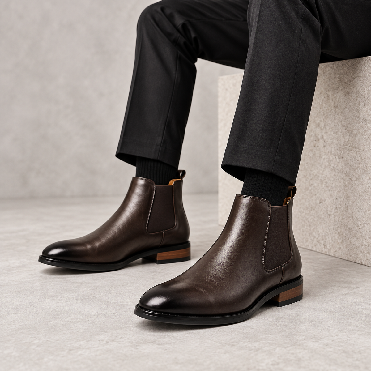Hugo | Chelsea Boots Men Slip-On Ankle Boots