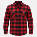 Everett | Mens Check Shirt Lapel Collar
