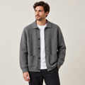 Leif - Cashmere Blend Men's Overshirt
