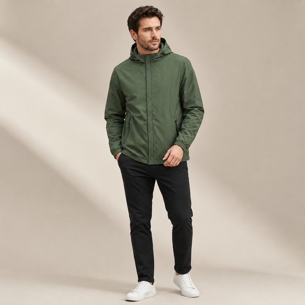 Bastian - Hooded Waterproof Jacket for Men