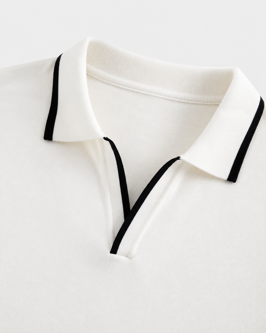 Luca – Men’s Contrast Trim Knitted Polo