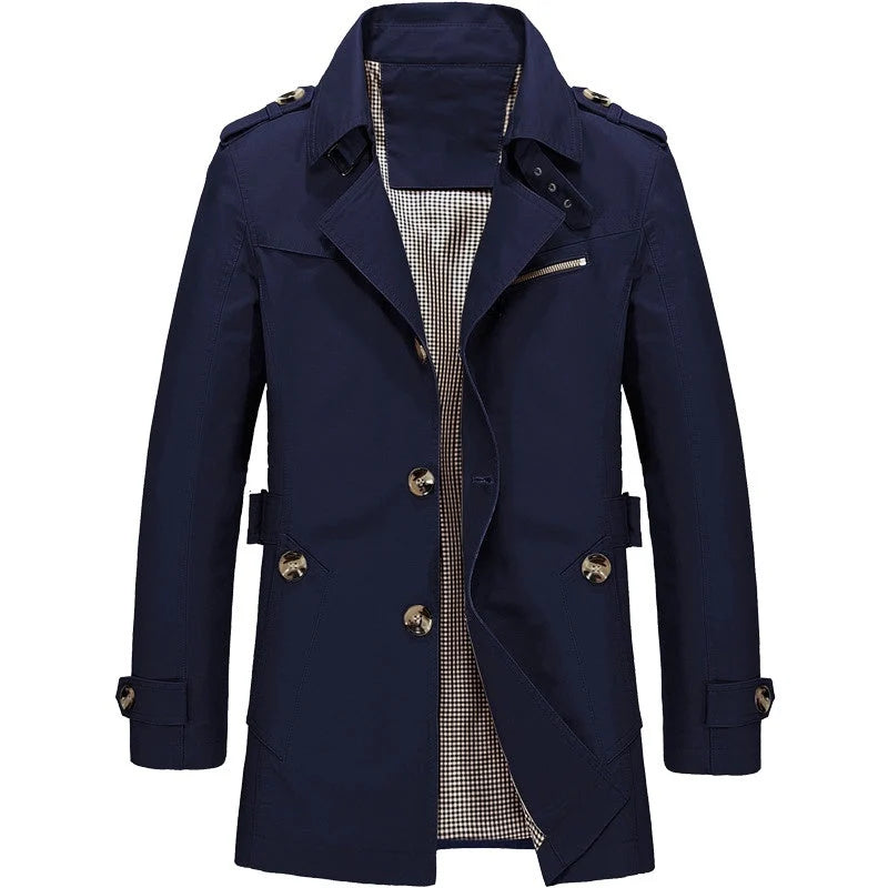 Bastian | Long Business Windbreaker