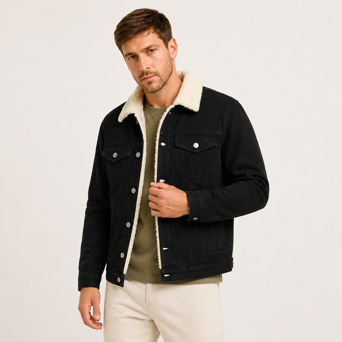 Marcus - Men's Fleece-Lined Jacket