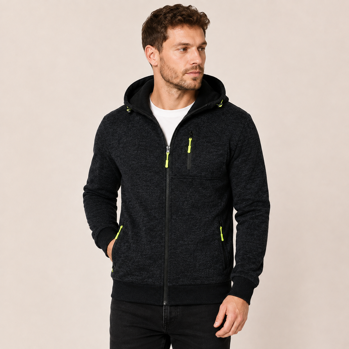 Fraser - Full-Zip Men's Fleece Jacket