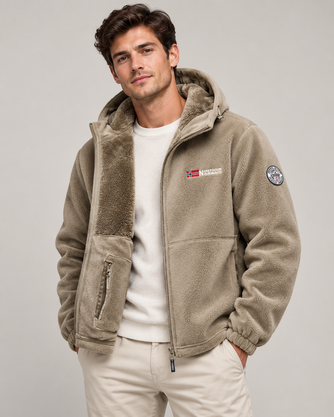Gideon - Men's Winter Jackets with Thermal Fleece Lining