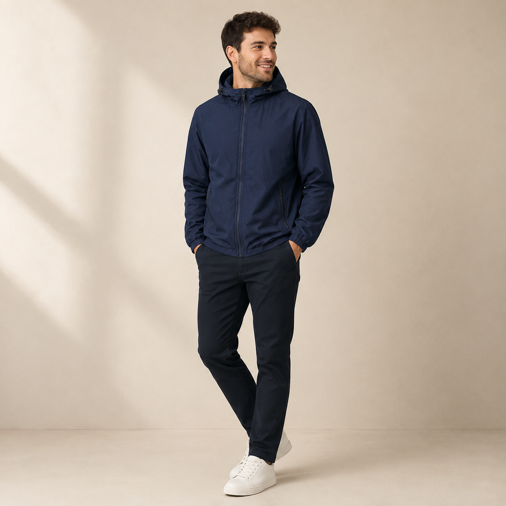 Bastian - Hooded Waterproof Jacket for Men