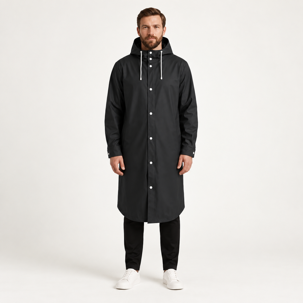 Peregrine | Mens Raincoat Water-Repellent Hooded