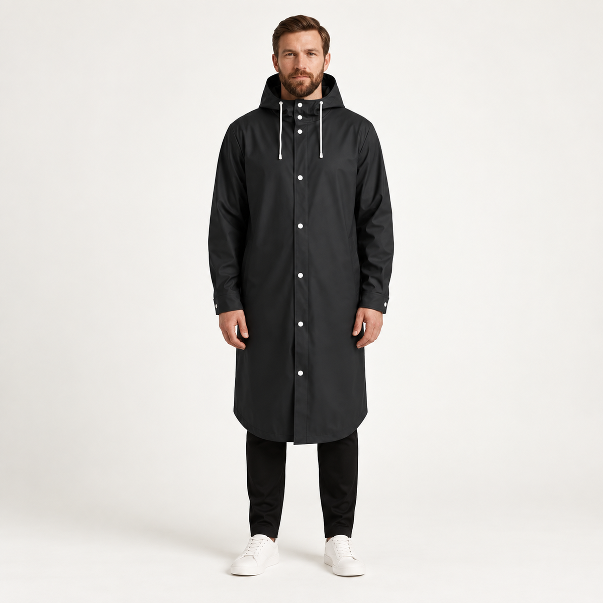 Peregrine | Mens Raincoat Water-Repellent Hooded