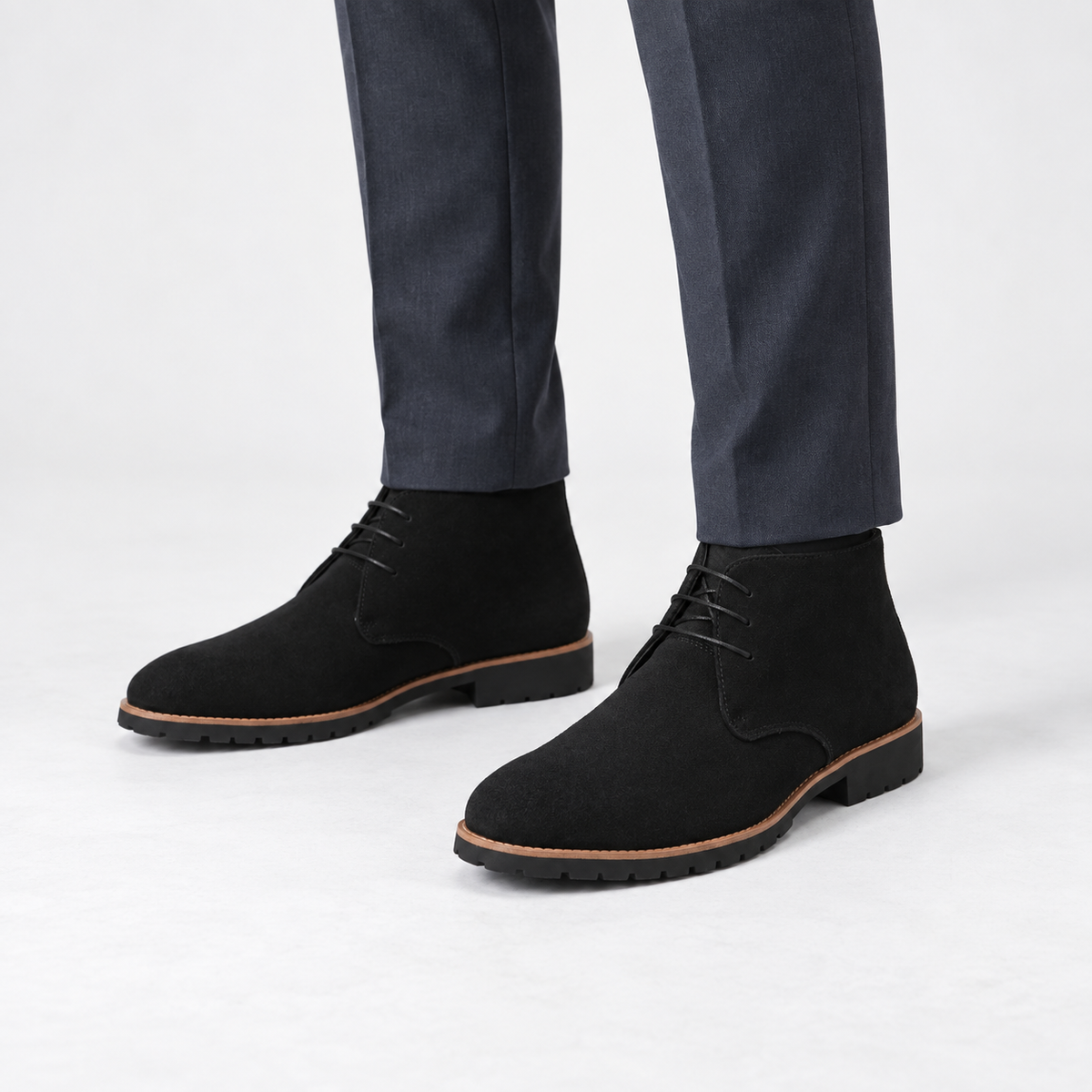 Maximilian | Mens Ankle Boots Slip-On Minimal