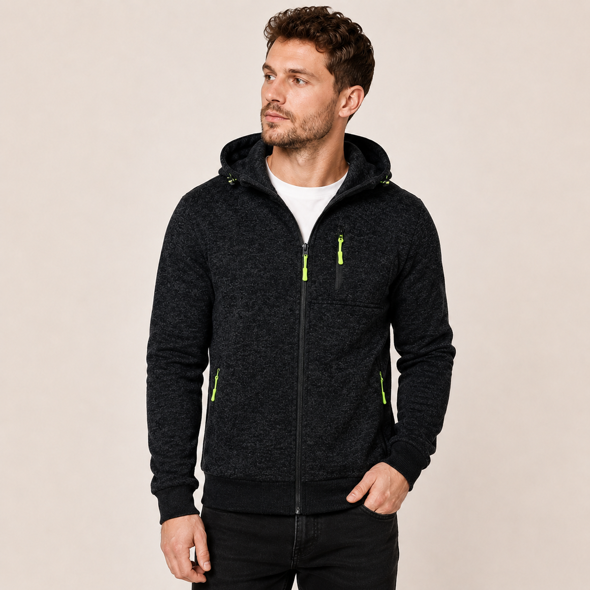 Fraser - Full-Zip Men's Fleece Jacket