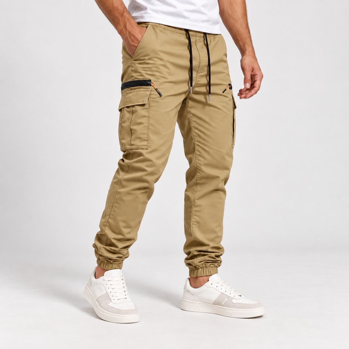 Henrik - Men's Tracksuit Bottoms with Stretch Tapered Fit