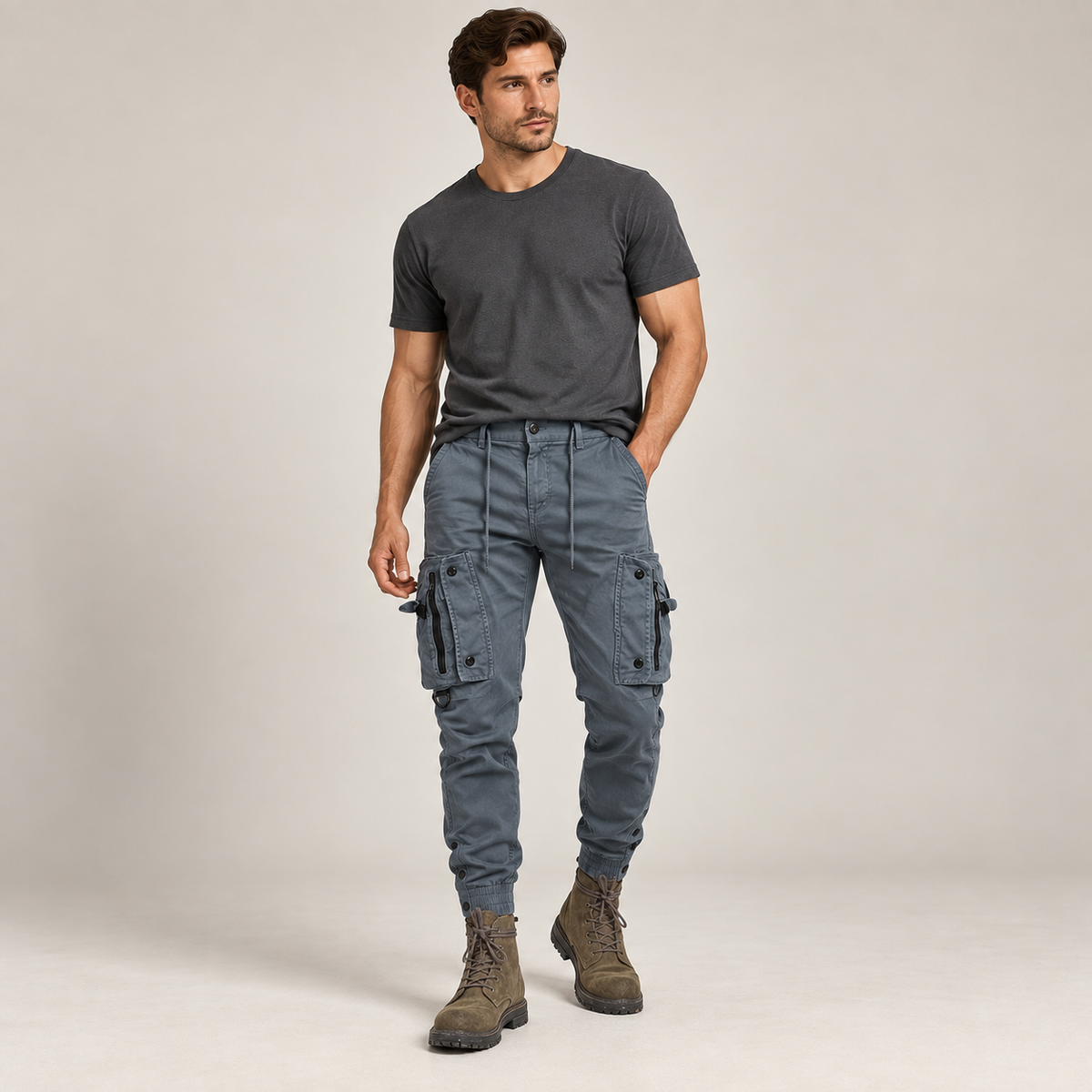 Kellan - Multi-Pocket Men's Cargo Pants