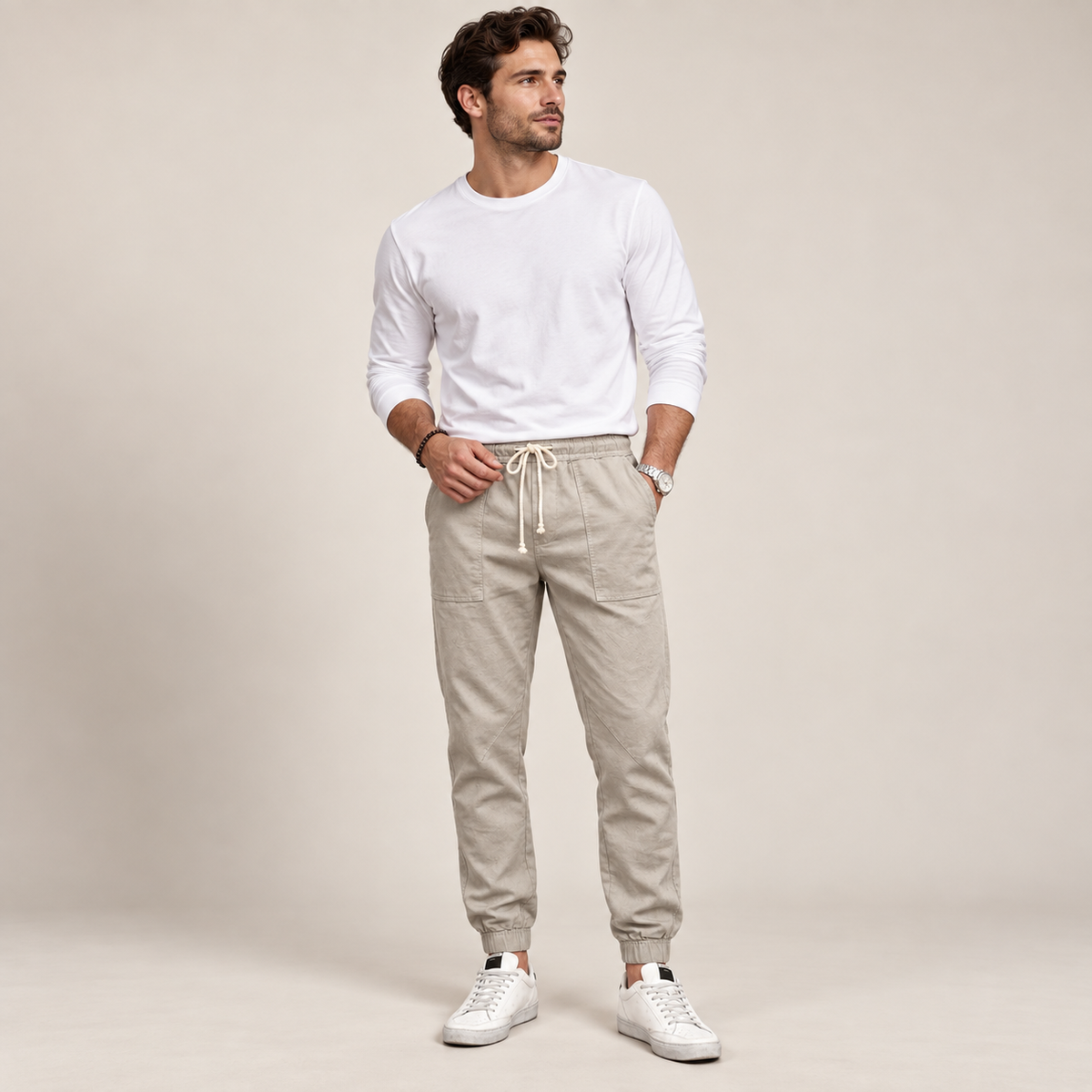 Adrien - Men's Tracksuit Bottoms Slim Fit Joggers