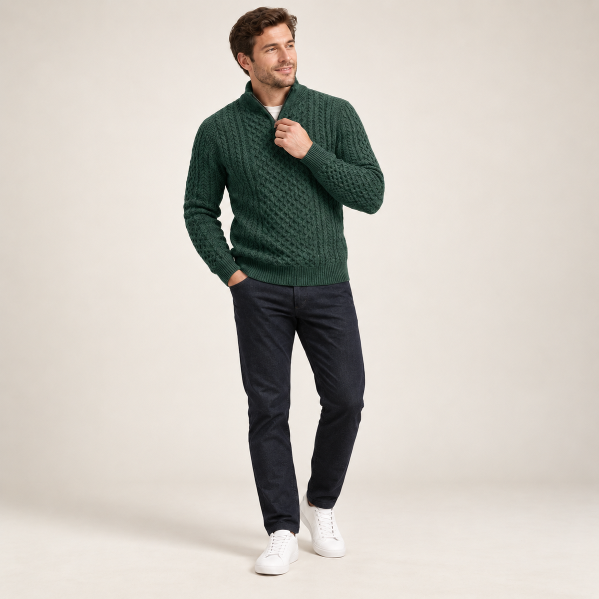Andreas - Wool-Blend Men's Jumper UK
