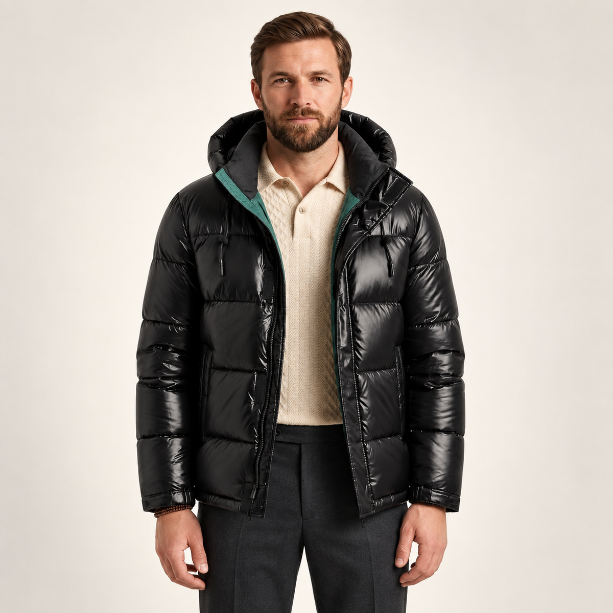 Alaric | Puffer Jacket Men Lightweight Hooded