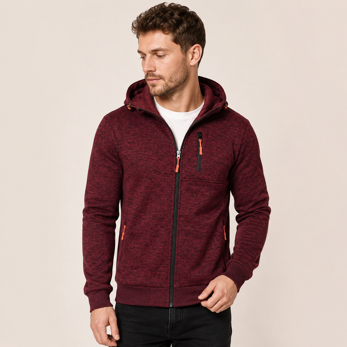 Fraser - Full-Zip Men's Fleece Jacket