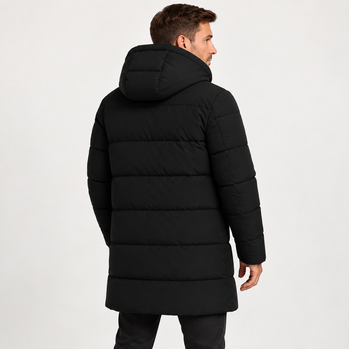 Magnus - Men's Long Puffer Coat for Winter