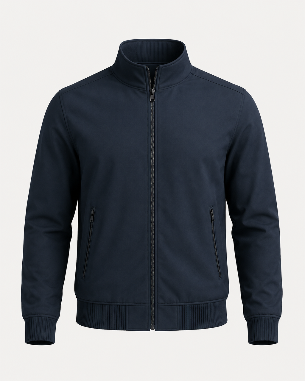 Rowan – Men’s Midnight Navy Lightweight Zip Jacket