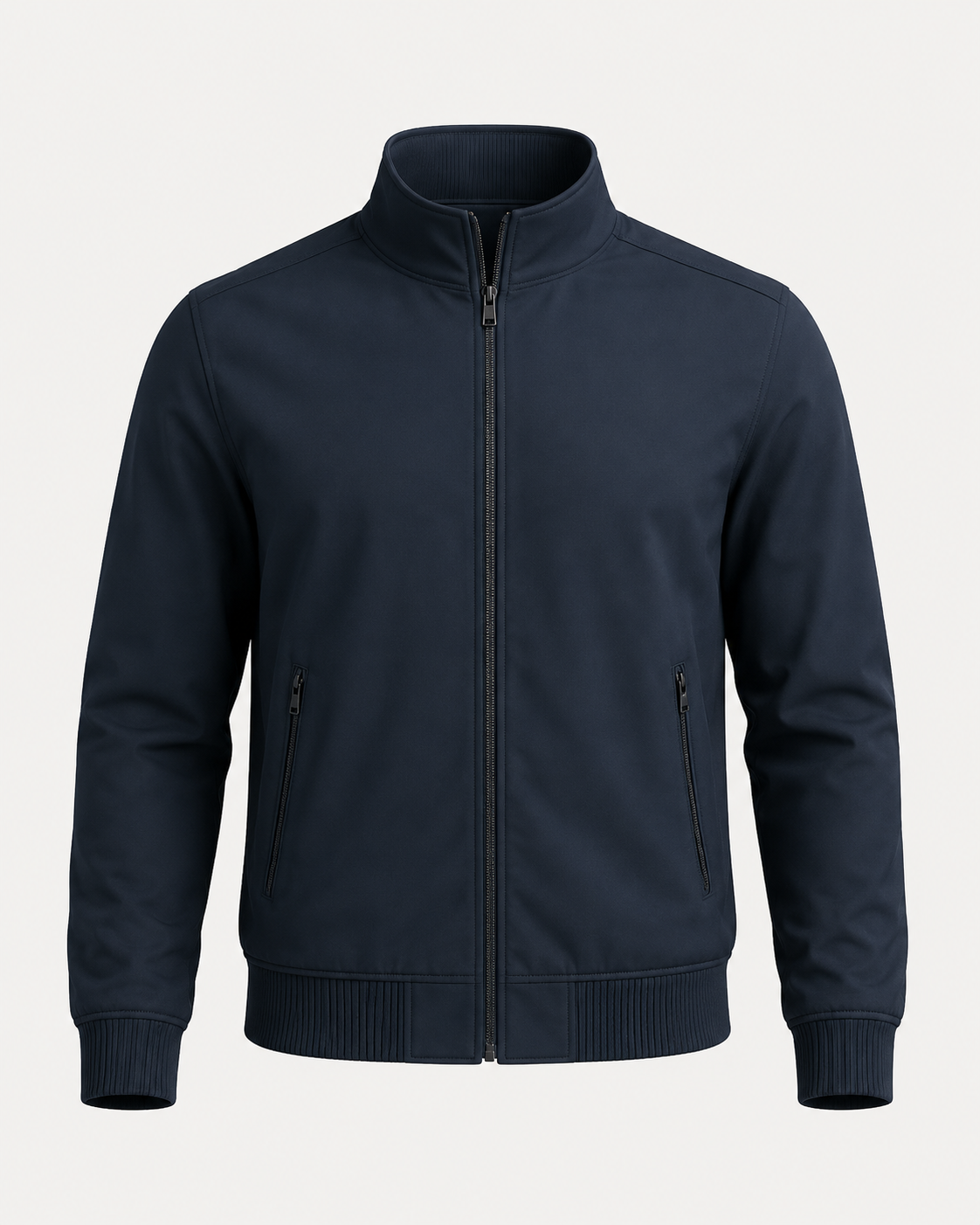 Rowan – Men’s Midnight Navy Lightweight Zip Jacket