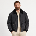 Osric | Denim Jacket Men Fleece Lined Lapel Collar