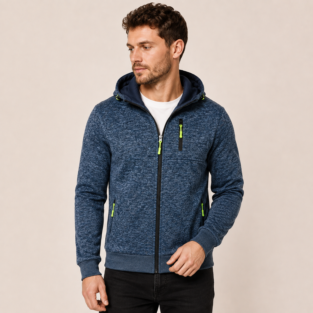 Fraser - Full-Zip Men's Fleece Jacket
