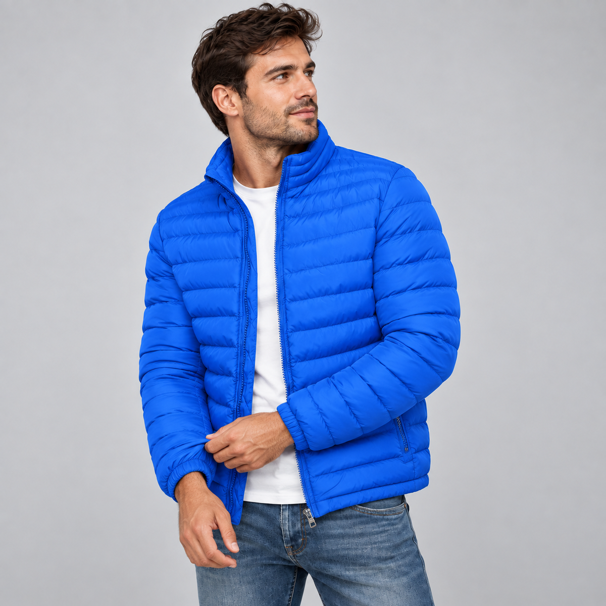 Ronan - Refined Puffer Jacket Men Quilted Everyday Style
