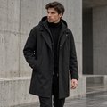 Nikolai | Long Hooded Puffer Coat