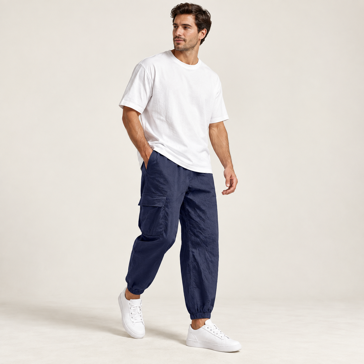 Sander - Relaxed Men's Cargo Trousers