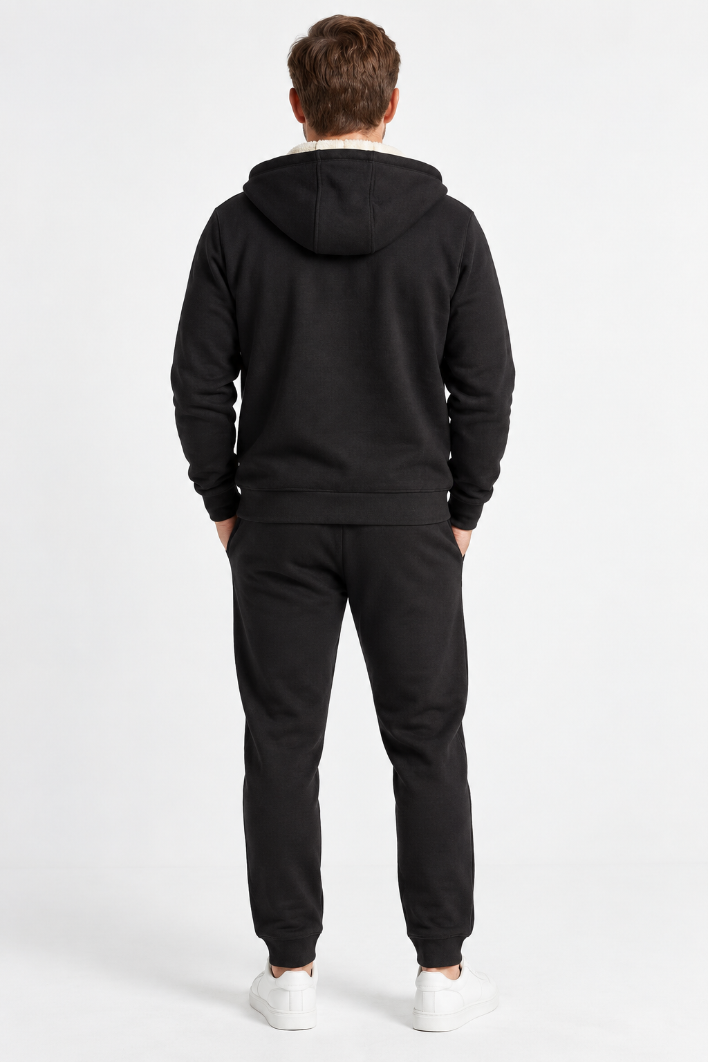 Soren - Cosy Men's Fleece-Lined Zip Tracksuit Set