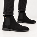 Lucien - Sophisticated Men's Suede Slip-On Chelsea Boots