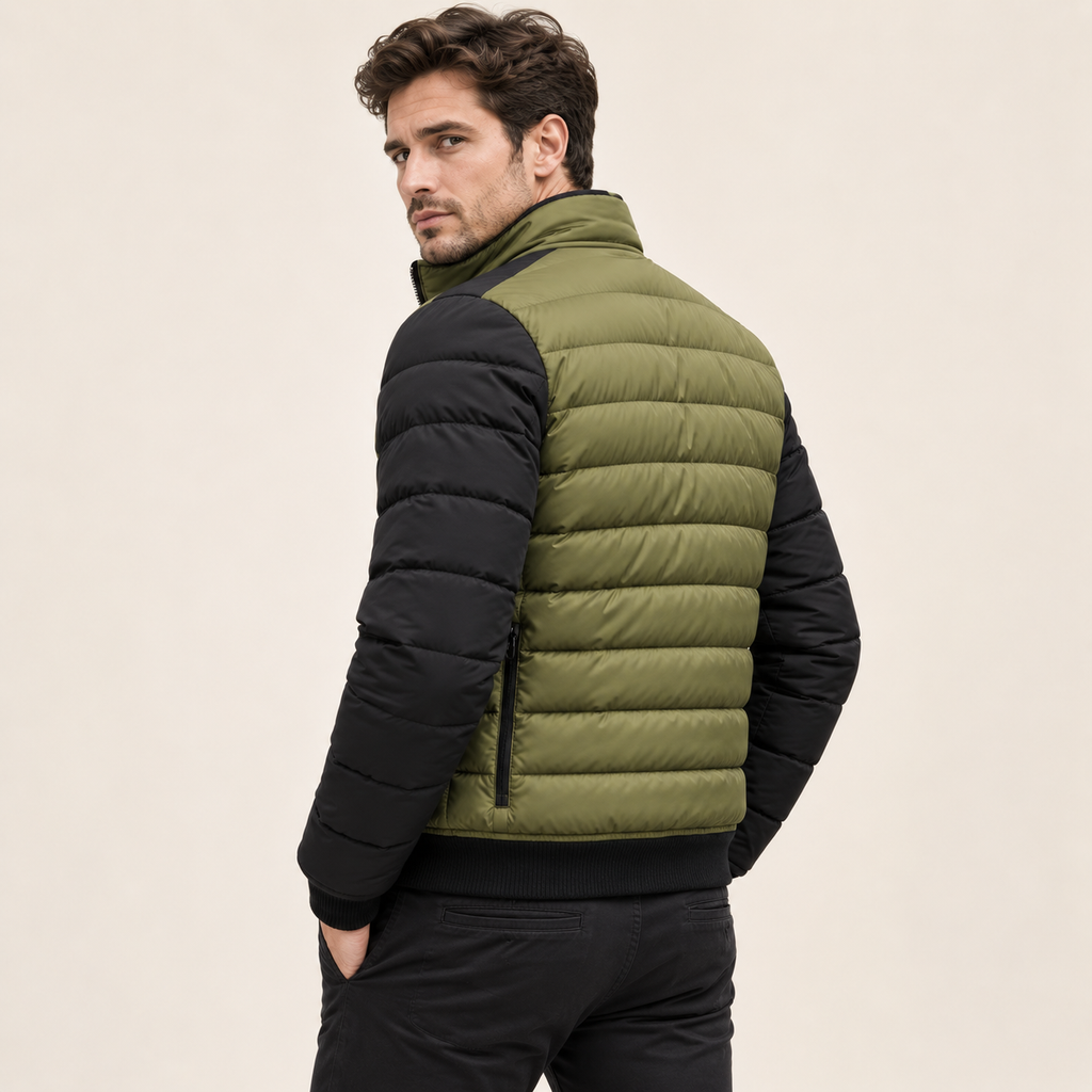 Anders - Quilted Men's Puffer Jacket
