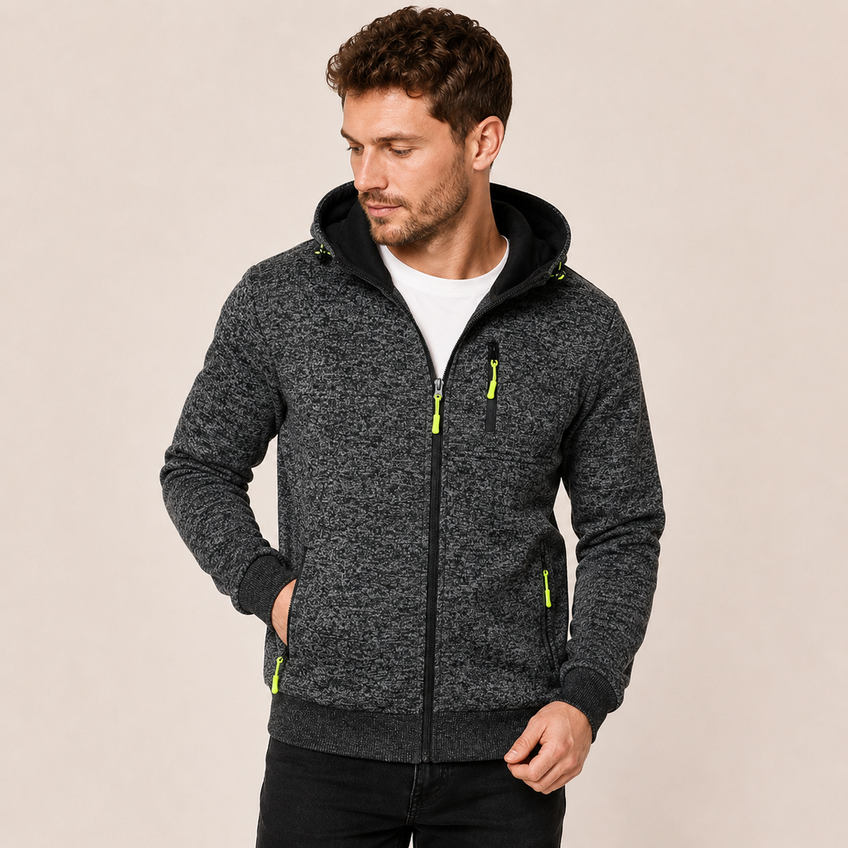 Fraser - Full-Zip Men's Fleece Jacket