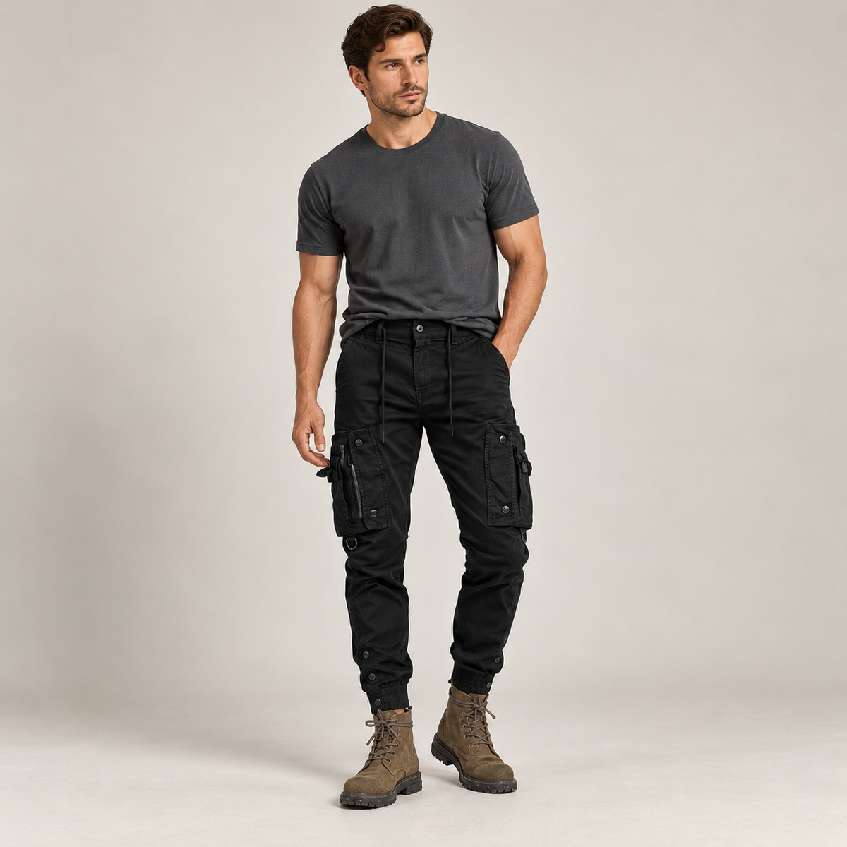 Kellan - Multi-Pocket Men's Cargo Pants