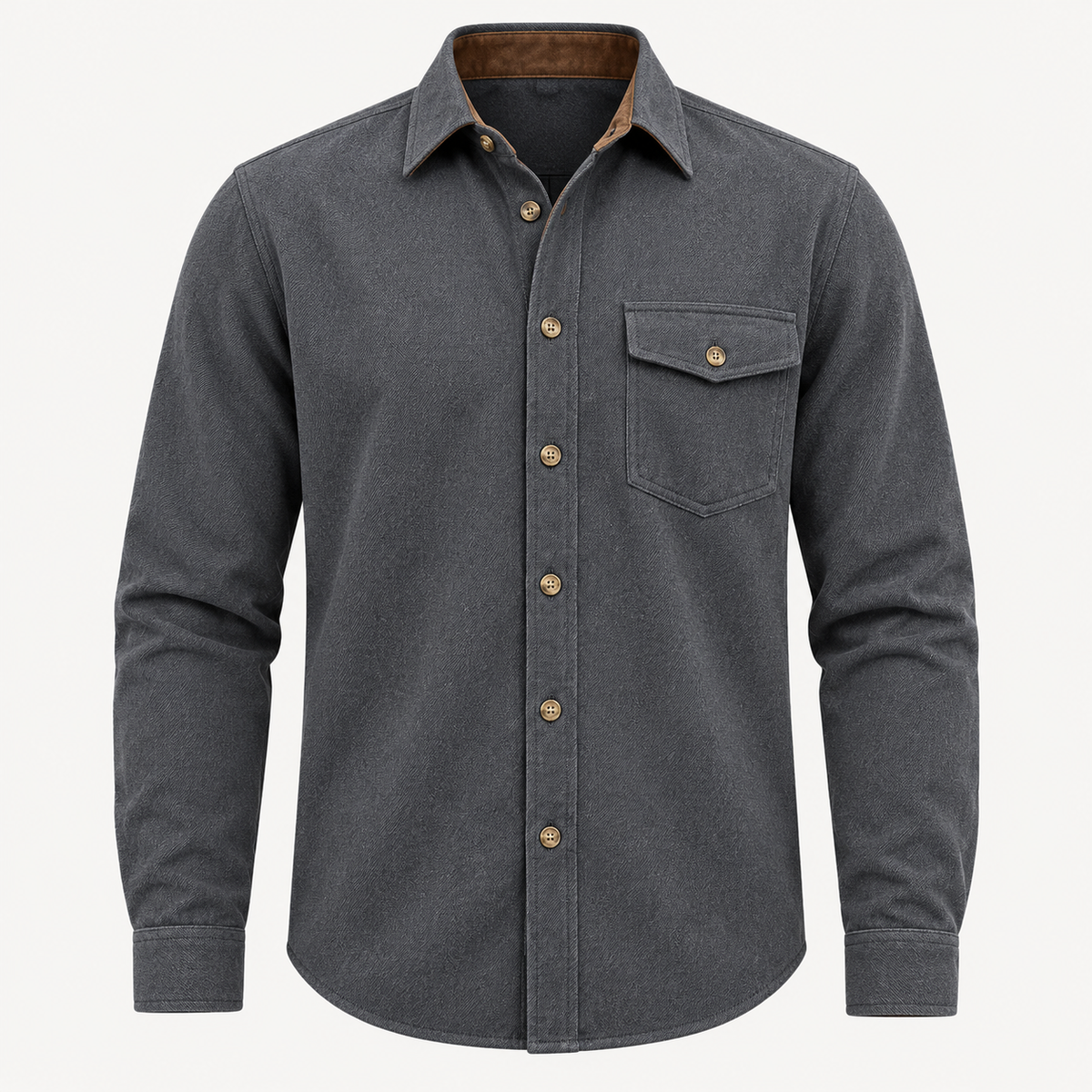 Desmond | Mens Overshirt Roll-Up Sleeve
