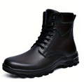 Barrett | Mens Work Boots Rugged Lace-Up Ankle Boots