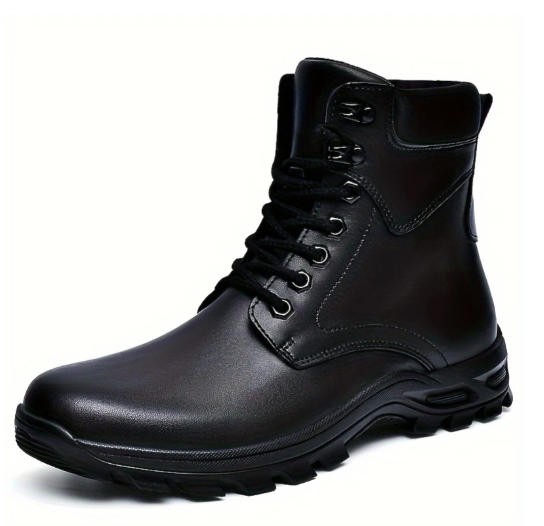 Barrett | Mens Work Boots Rugged Lace-Up Ankle Boots