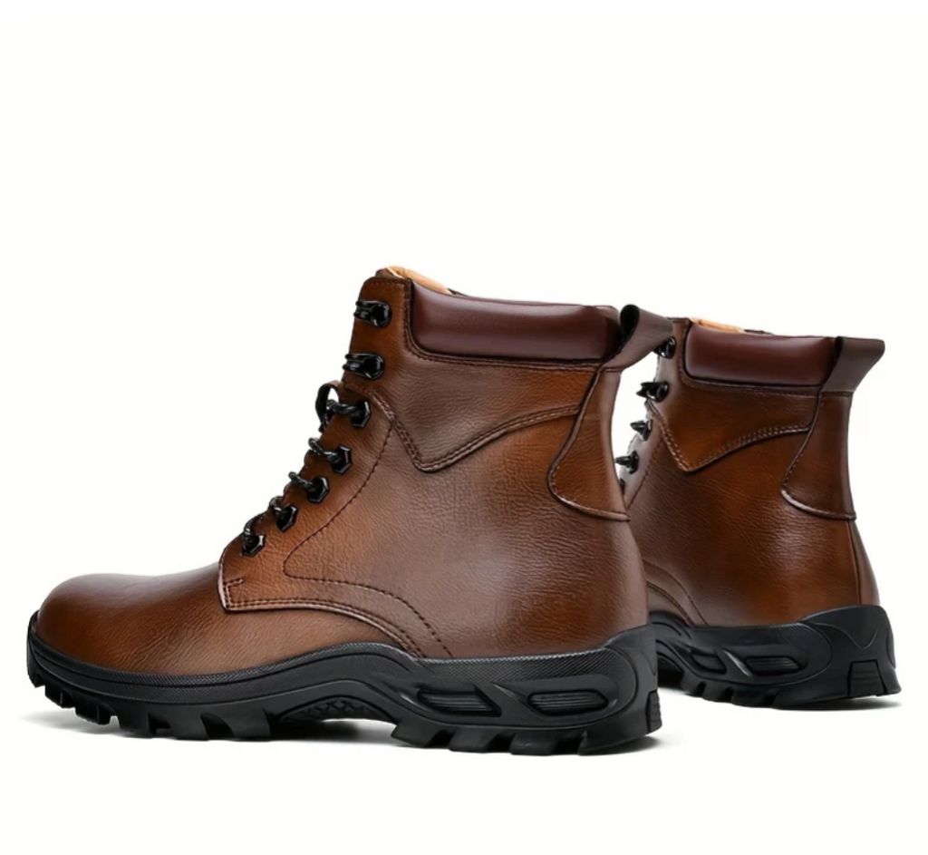 Barrett | Mens Work Boots Rugged Lace-Up Ankle Boots