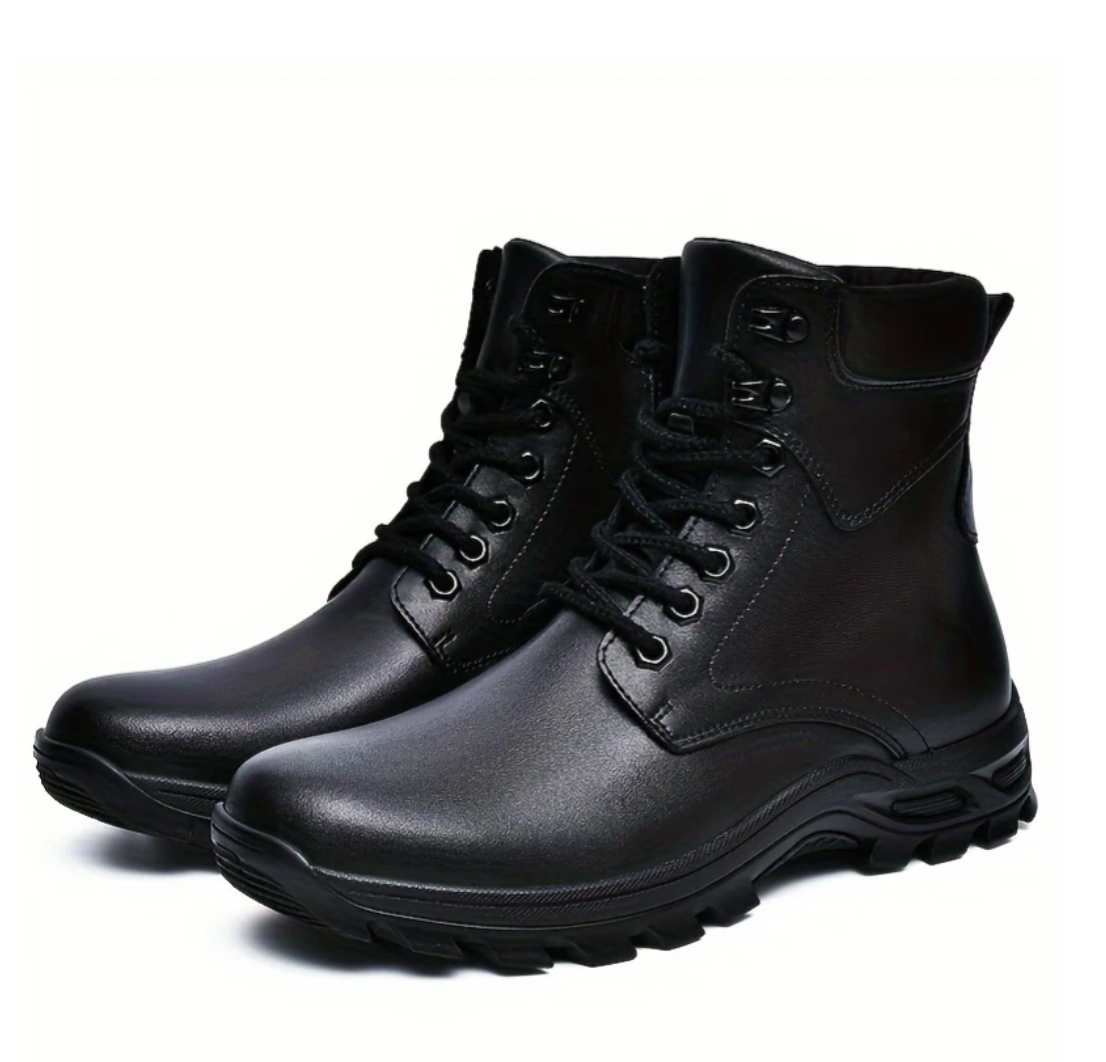 Barrett | Mens Work Boots Rugged Lace-Up Ankle Boots