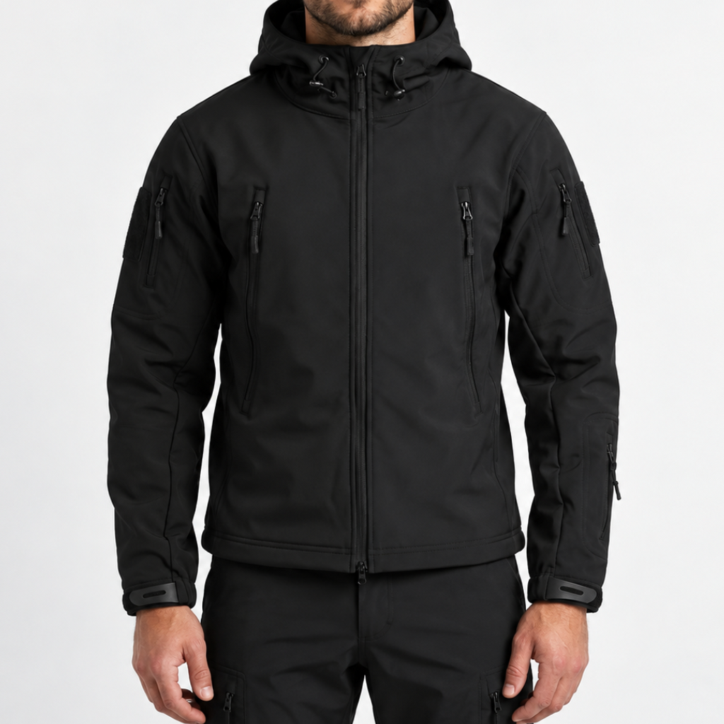 Maddox | Hooded Zip-Up City Jacket